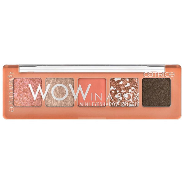 Wow In A Box Mini Eyeshadow Palette 010-Peach Perfect 4 Gr