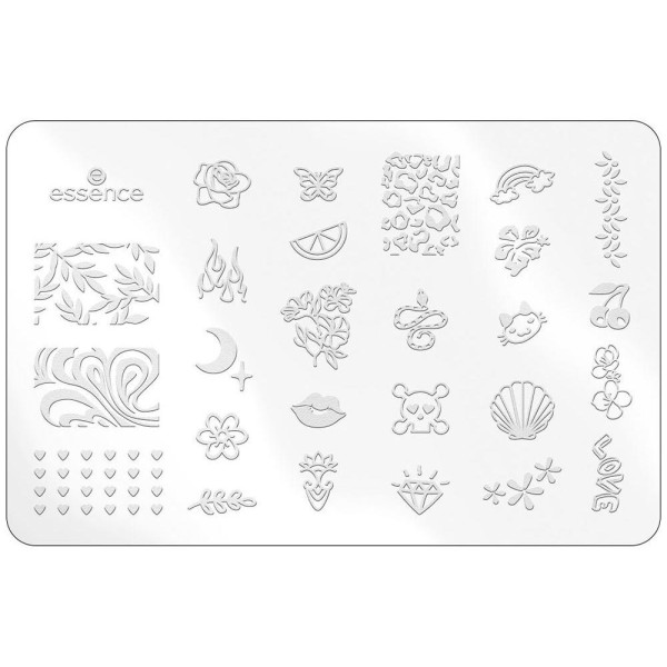 Stampy Designs Plantillas Para Estampado De Uñas 1 U