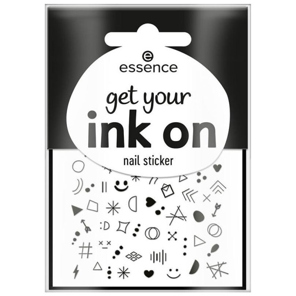Get Your Ink On Pegatinas Para Uñas 80 U