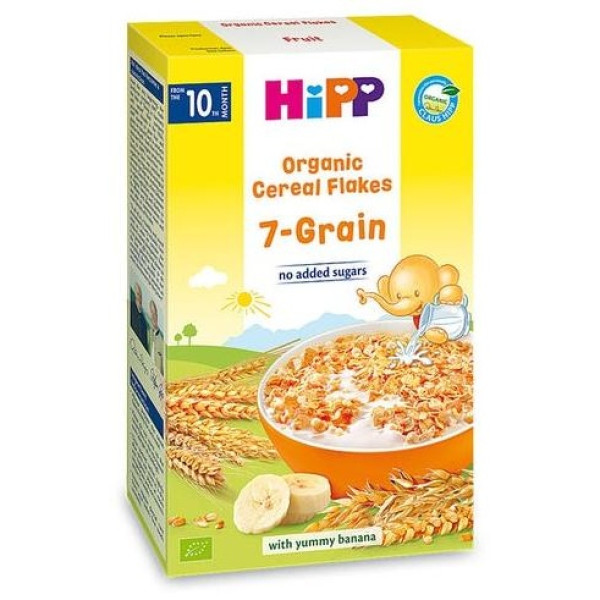 Hipp Kids Muesli 7 Cereales Con Banana Refinada Bio 200G