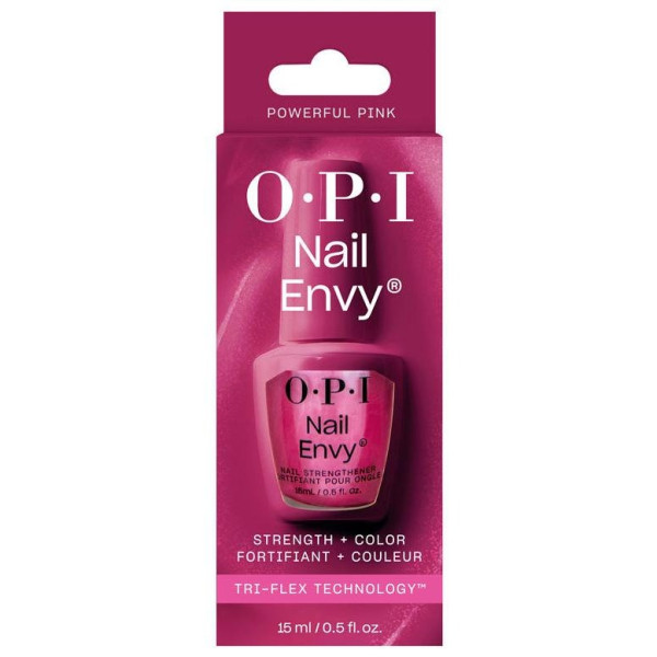 Nail Envy Esmalte Tratamiento Fortalecedor De Uñas Powerful Pink 15 Ml
