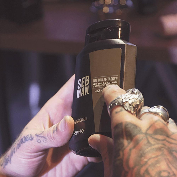 The Multitasker Champú 3 En 1 Piel, Cabello Y Barba 1000 Ml