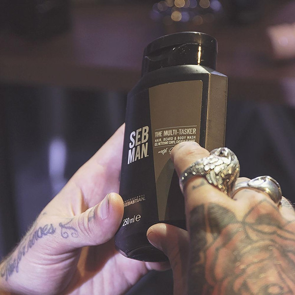 The Multitasker Champú 3 En 1 Piel, Cabello Y Barba 250 Ml