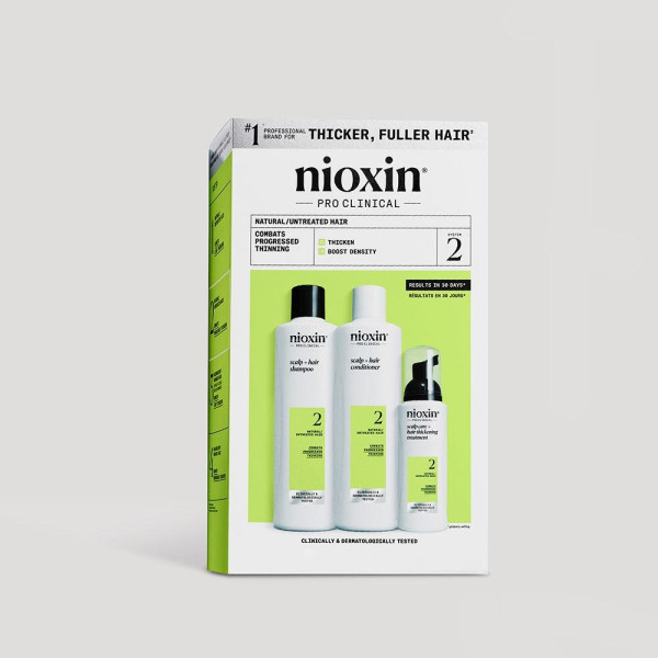 Sistema 2 - Kit - Tratamiento Para Cabello Natural Con Debilitamiento Avanzado 3 U