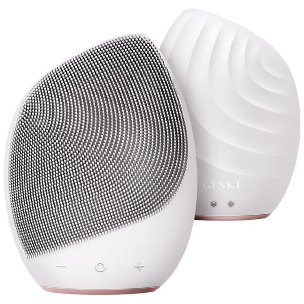 Geske Smartappguided Sonic Facial Brush 5 In 1 White Rose Gold 1Ud