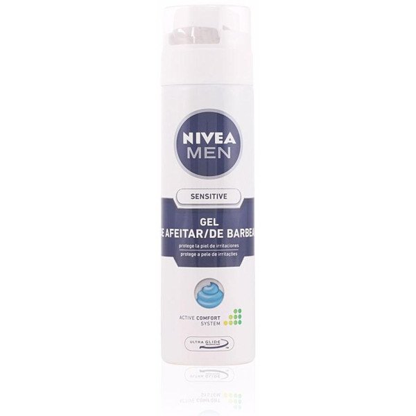 Nivea Men Sensitive Gel Afeitar Anti Irritaciones 200Ml