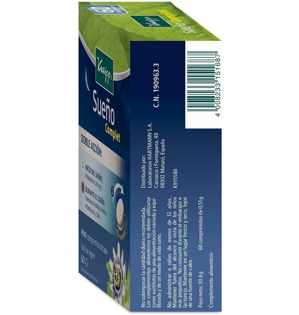Kneipp Sueño Complet (60 Comprimidos)