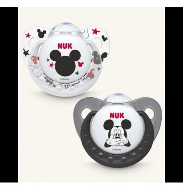 Chupete Silicona Anatomico - Nukete (Disney Mickey T-2)