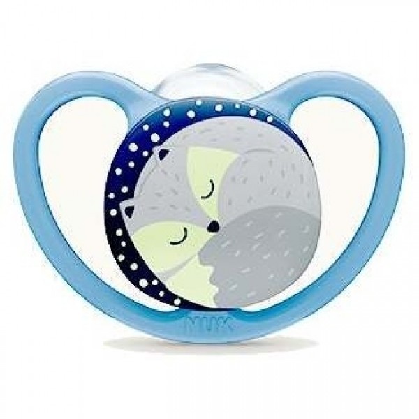 Nuk Chupete Space Night Silicona 18-36 Meses