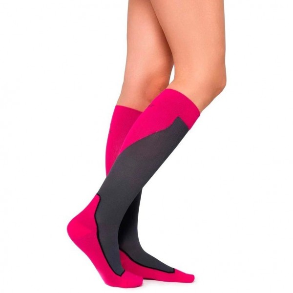 Jobst Calcetín Sport Ccl1 Rosa Gris Talla M 1 Par