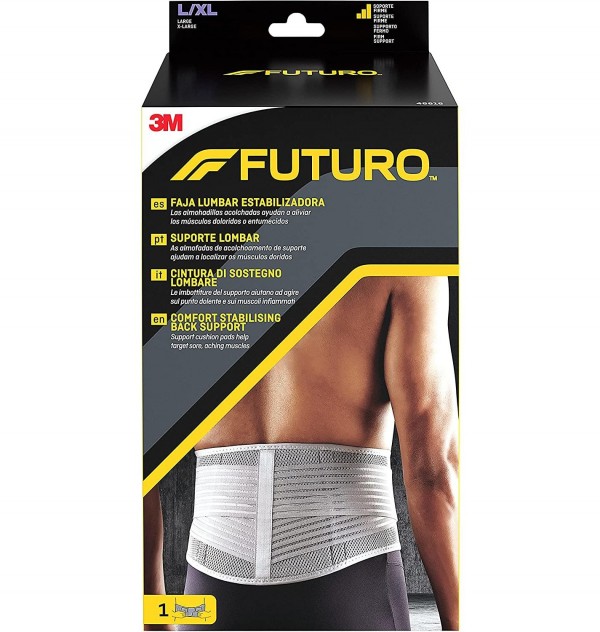 Faja Lumbar Futuro Estabilizadora, Talla L/Xl. - 3M
