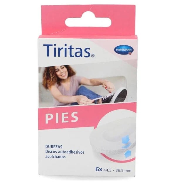 Tiritas Pies Durezas (44.5 X 36.5 Mm 6 U)