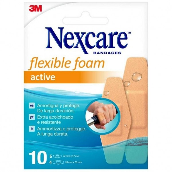 Nexcare Active 360º Apósitos Adhesivos Surtido 10Uds