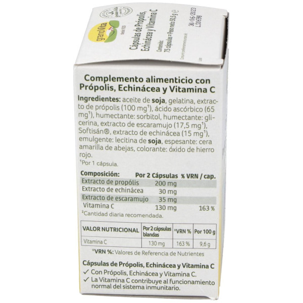 Granovita Capsulas Resfriado 75 Cap 250 Mg