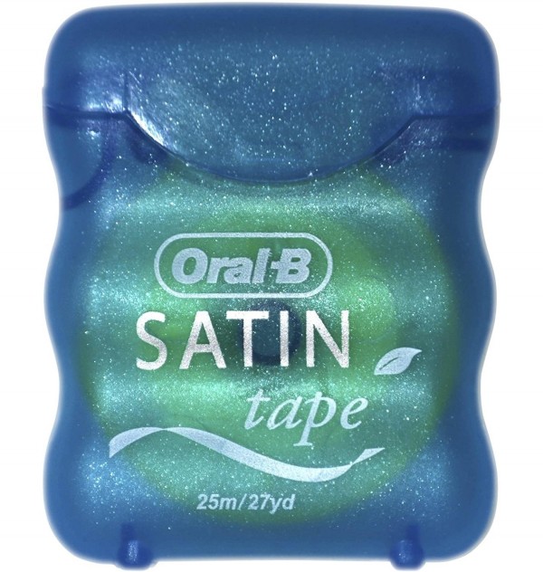 Satin Tape Fluor - Cinta Dental (Menta 25 M)