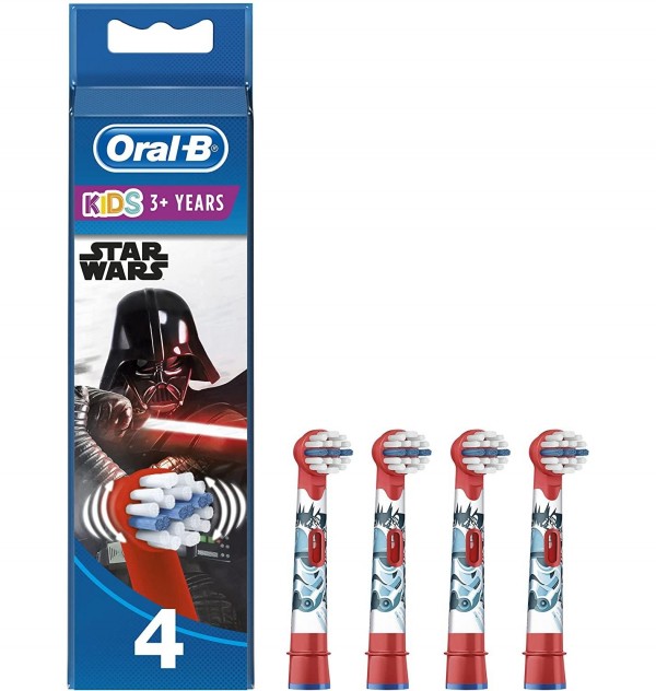 Cepillo Dental Electrico Infantil Recambios - Oral-B Kids Spider-Man (4 Recambios)