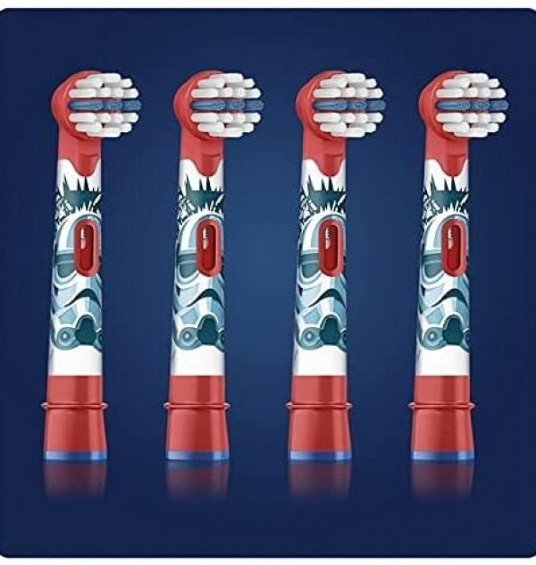 Cepillo Dental Electrico Infantil Recambios - Oral-B Kids Spider-Man (4 Recambios)