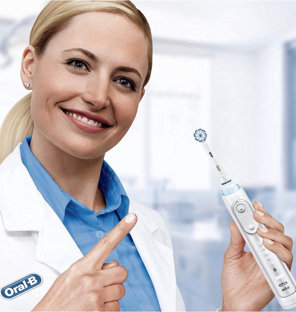Cepillo Dental Electrico Recargable - Oral-B Sensitive Clean (Recambio 3 Unidades)