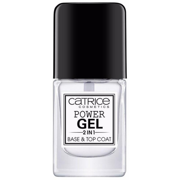 Catrice Esmalte De Uñas Power Gel 2 In 1 Base Y Topcoat 10,5Ml