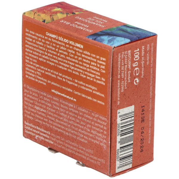 Champu Solido Volumen 100Gr.