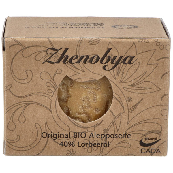 Zhenobya Jabón De Alepo 94% Aceite De Oliva 6% Laurel Bio 200G