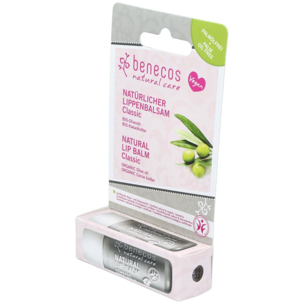 Benecos Cosmeticos Balsamo Labial Vegano Oliva Karite 48G