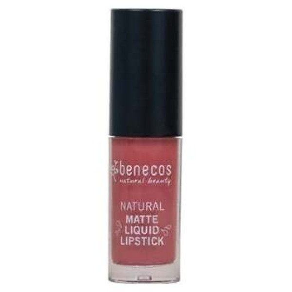 Benecos Lapiz Labial Liquido Matte Rosewood Romance 5Ml