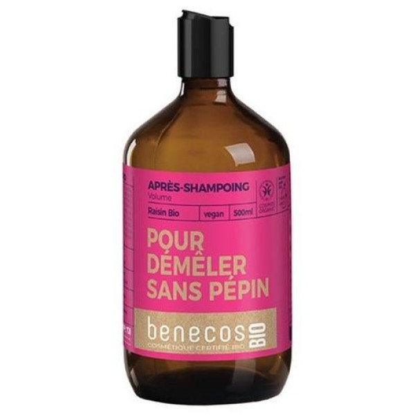Benecos Acondicionador Volumen Uva Bio Vegan 500Ml