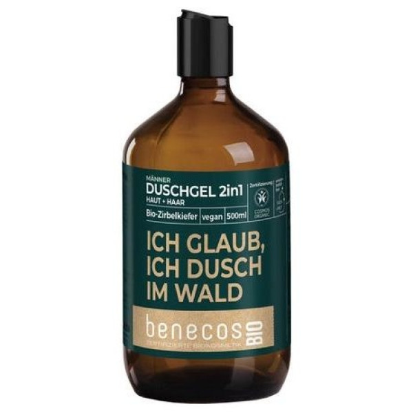 Benecos Gel De Baño 2 En 1 Pino Suizo Bio Vegan 500Ml