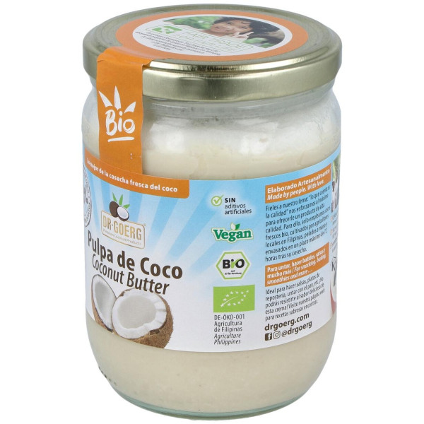 Pulpa De Coco Manteca 500Gr. Bio 2