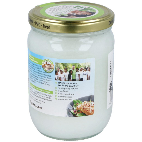 Aceite De Coco 500Ml. Bio