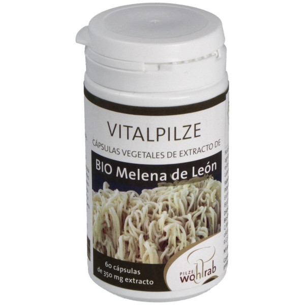 Pilze Wolhrab Melena De León Hericium Bio 60Caps
