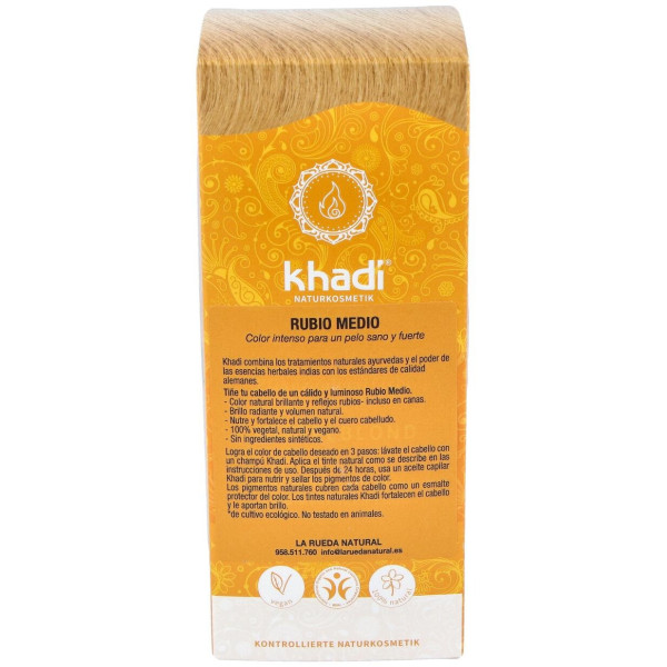 Tinte Herbal Color Rubio Medio 100Gr.