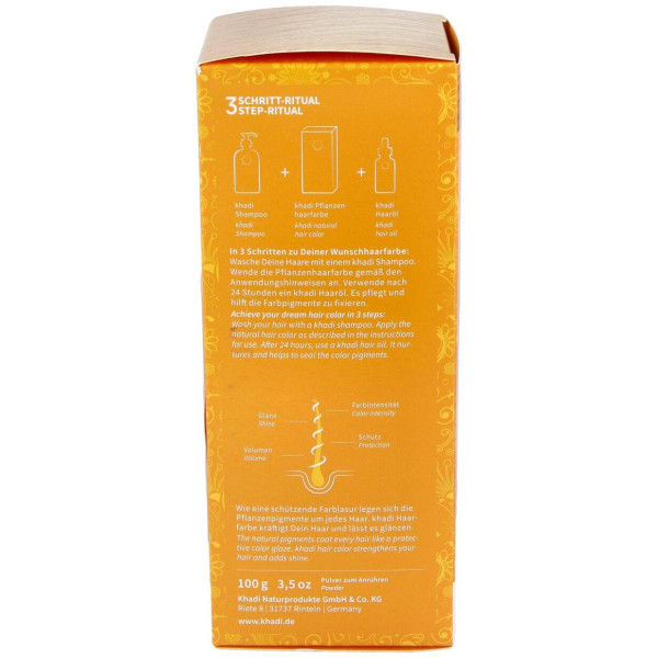 Tinte Herbal Color Rubio Medio 100Gr.