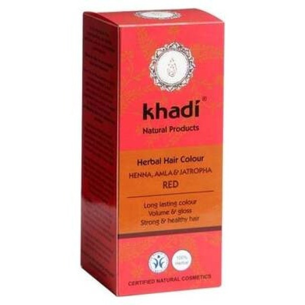 Henna Natural Con Amla Y Jatropha 100Gr.