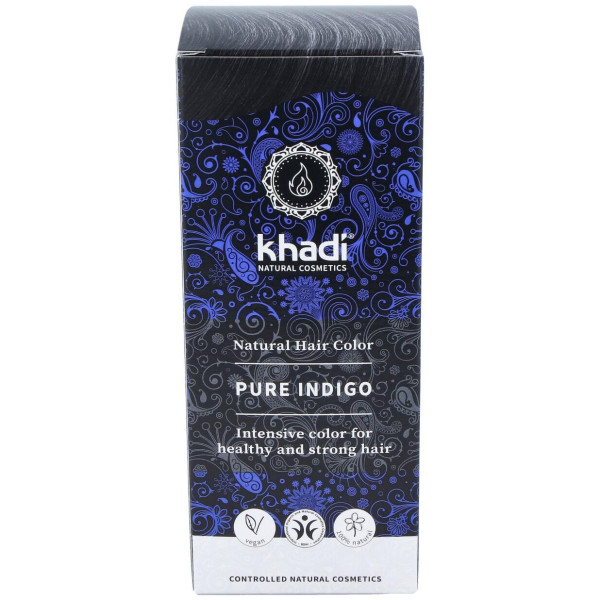 Khadi Tinte Indigo Natural Polvo 100G