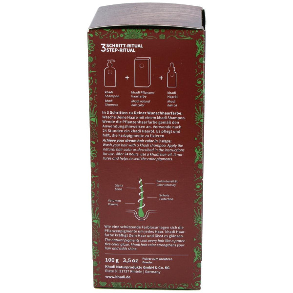 Tinte Herbal Color Castaño Avellana 100Gr.