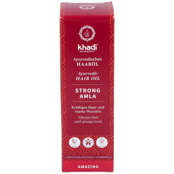 Khadi Amla Aceite Fortalecedor Capilar Brillo 50Ml