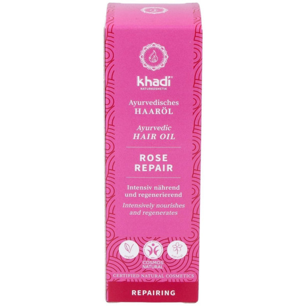 Aceite Capilar Rosa Reparador Cabello Dañado 50Ml.