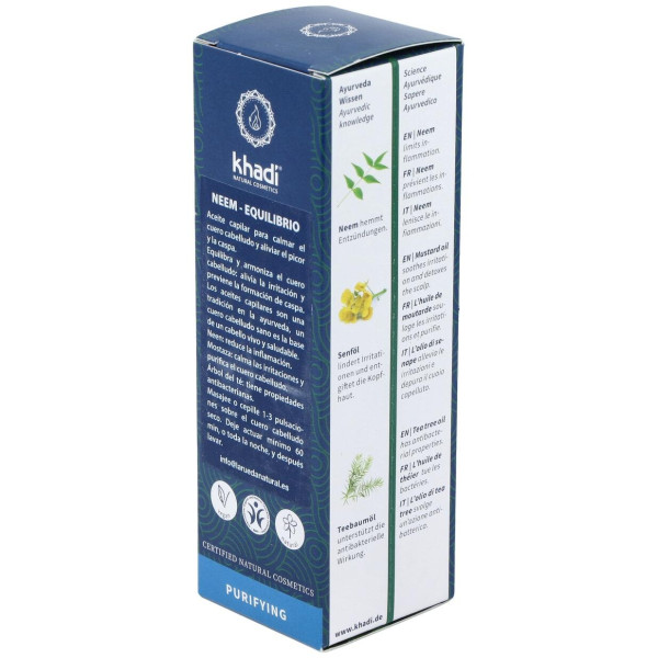 Aceite Capilar Neem Equilibra Cuero Cabelludo 50Ml