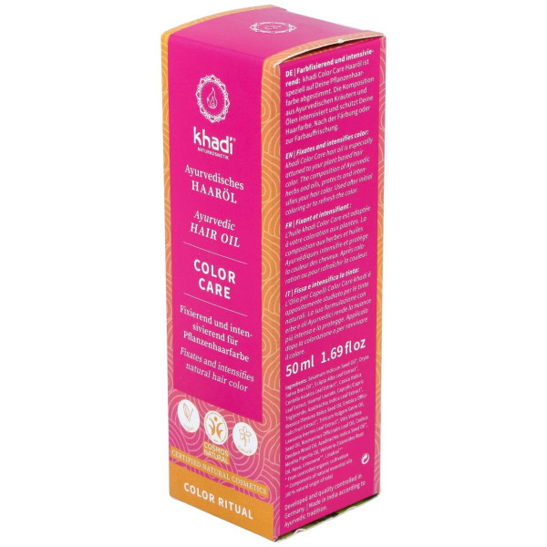 Khadi Aceite Capilar Cuidado Color 50Ml