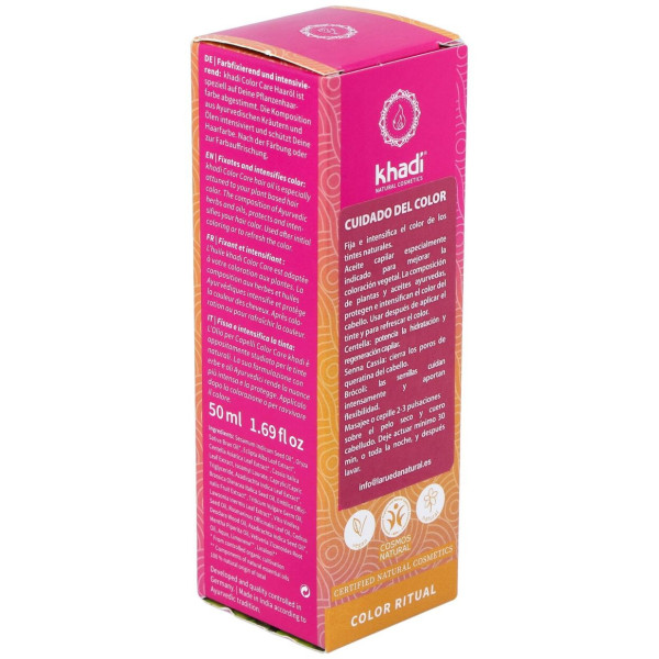 Khadi Aceite Capilar Cuidado Color 50Ml