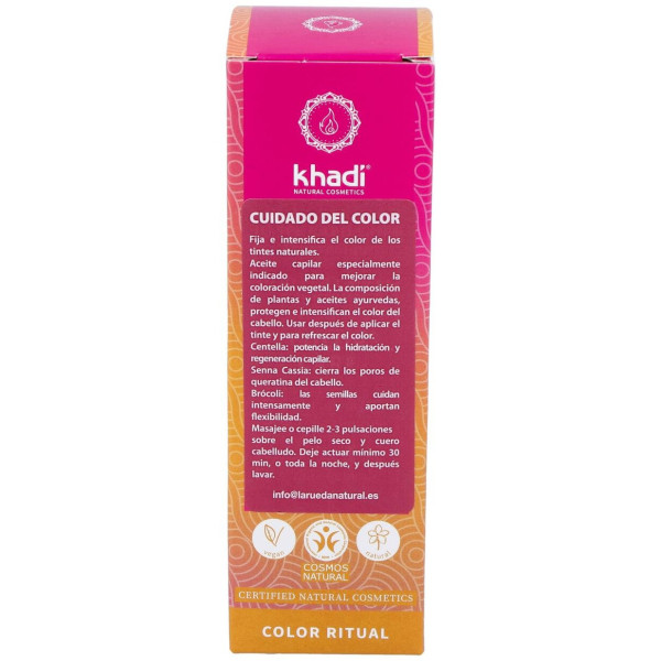 Khadi Aceite Capilar Cuidado Color 50Ml