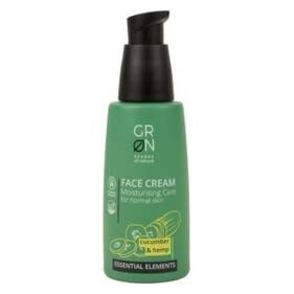 Grn Crema Facial Pepino Cañamo 50Ml