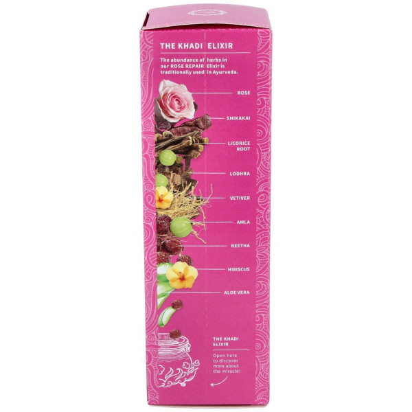 Khadi Shampoo Rose Repair 200Ml