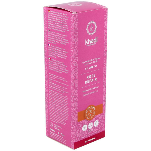 Khadi Shampoo Rose Repair 200Ml