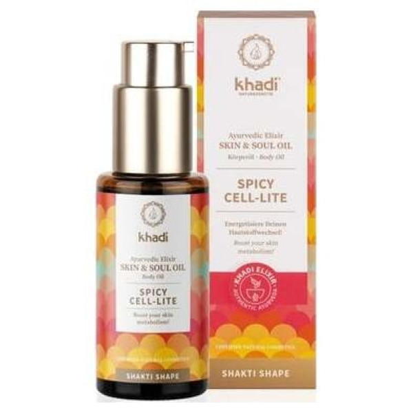 Khadi Aceite Elixir Ayurveda Anticelulitis 50Ml