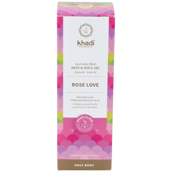 Aceite Elixir Ayurveda Rosa Regenerante 100Ml.