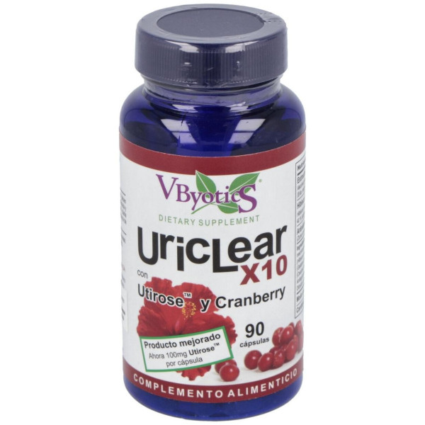 Vbyotics Uriclear X10 Con Utirose Y Supercran 90Caps