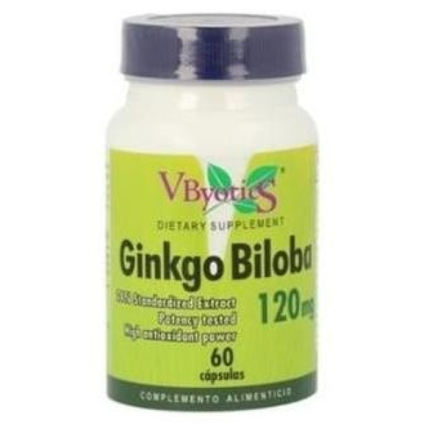 Vbyotics Ginko Biloba 120Mg 60Caps